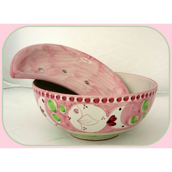 Set of oval plates.