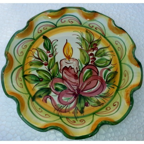 Edged tray cm.18