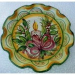 Edged tray cm.18